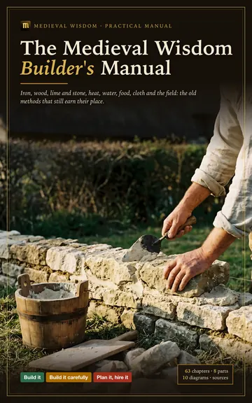 Cover of The Medieval Wisdom Builder's Manual